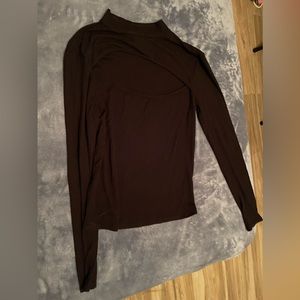 Open front shirt